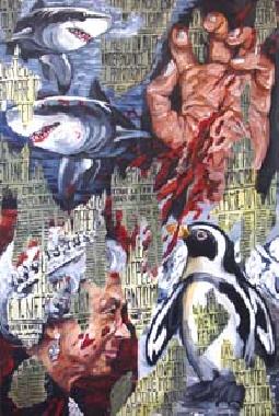 Titre: Pingouins, Artiste: Marcolli, Livio