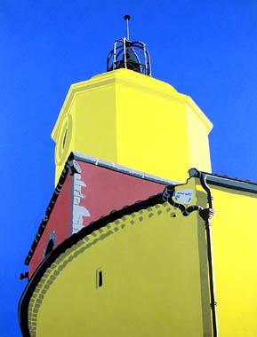 Titre: Le clocher, Artiste: Dumont, Michel