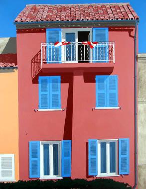 Titre: Place de La Garonne, Artiste: Dumont, Michel